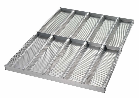 RK Bakeware China Foodservice NSF 49015 Glasur Aluminiumsub-Sandwich-Roll-Pannen-Bäckegehäuse