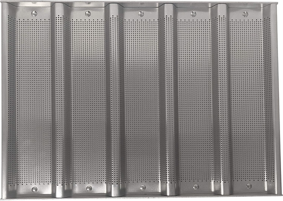 RK Bakeware China Foodservice NSF Commercial Bakeware 5 Count 3 Inch Sub Sandwich Roll Pfanne