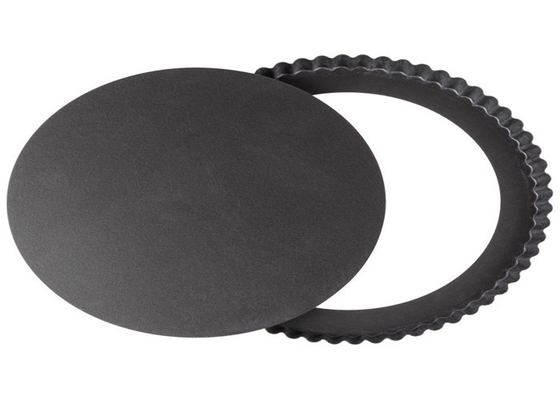 RK Bakeware China Foodservice NSF Nonstick Loose Bottom Fluted Oven Pizza backen Pfannen Pfannen