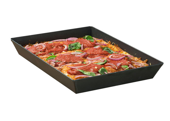 RK Bakeware China Foodservice NSF Commercial Hard Coat Aluminium-Pizza-Pfanne / Detroit-Pizza-Pfanne 8&quot; X 10&quot; X 2,38&quot;