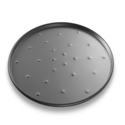 RK Bakeware China Foodservice NSF 10 Zoll Hartmantel Aluminium Runde Tiefe Schüssel Pizza-Pfanne Stapelbar
