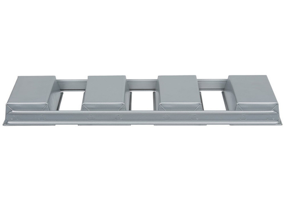 RK Bakeware China Foodservice NSF 6 Strap Verglaserte Aluminium-Brotpfanne Aluminierte Stahlbrotpfanne