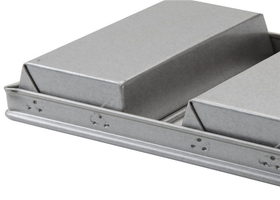 RK Bakeware China Foodservice NSF 4 Stricke Pullman Brötchen Pfanne, Aluminium Stahl Brot Pfanne Sandwich Box