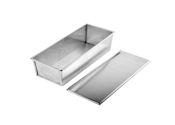 RK Bakeware China Foodservice NSF Aluminium Brötchen Pfanne Walzpfanne Pullman Brötchen Pfanne mit Deckel