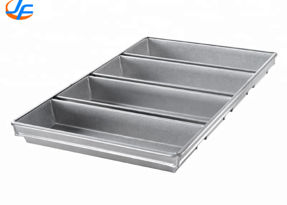 RK Bakeware China-Chicago Metallische 4-Streifen-Verglasung Zimt-Packung-Rolle Brotpfanne