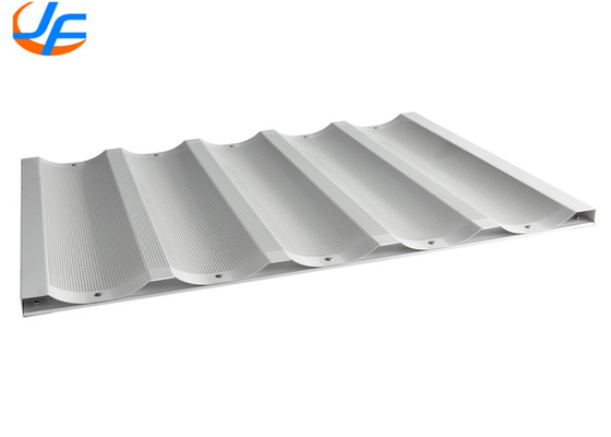 RK Bakeware China Foodservice NSF Pullman Aluminium-Brotpannen / Aluminierte Stahl-Sandwich-Roll-Pannen - 12,5 &quot;X 3&quot; X 3/4&quot;