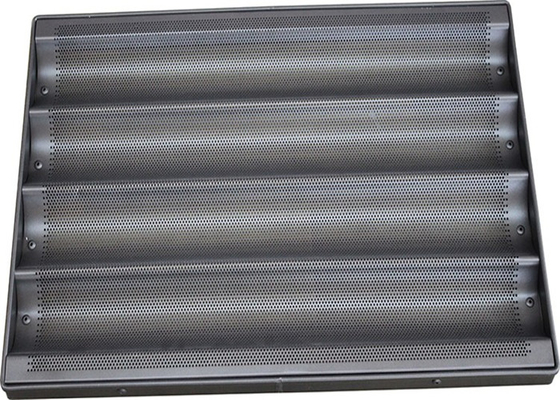 RK Bakeware China Foodservice NSF Pullman Aluminium-Brotpannen / Aluminierte Stahl-Sandwich-Roll-Pannen - 12,5 &quot;X 3&quot; X 3/4&quot;