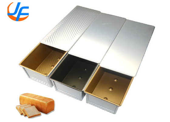 RK Bakeware China Foodservice NSF Aluminium Pullman Brotpfanne / Brotpfanne Brotdose mit lockerem Boden