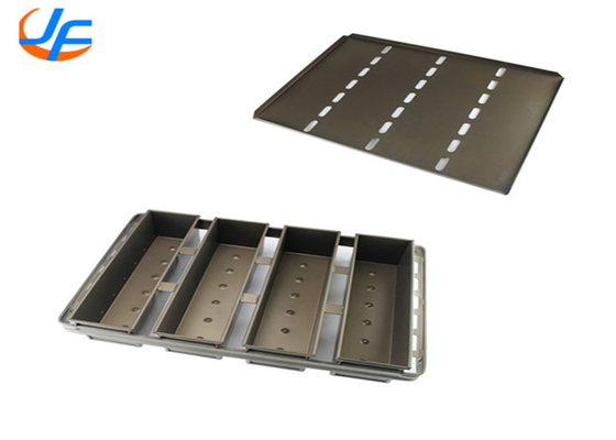RK Bakeware China Foodservice NSF Drop On Bread Pan Deckel Aluminiumlegierung Pullman Pfanne, Nichtklebende Toast Brot Backpfanne