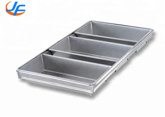 RK Bakeware China-Chicago Metallische 3-Streifen-Verglasung mit Zimt-Packungsrolle