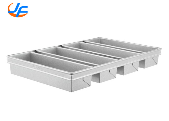 RK Bakeware China-Mackies 680G Nonstick 4 Strips Pullman Brotbrotpfanne/Gesunde Brotpfanne