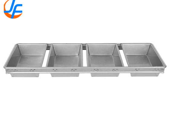 RK Bakeware China-Mackies 680G Nonstick 4 Strips Pullman Brotbrotpfanne/Gesunde Brotpfanne