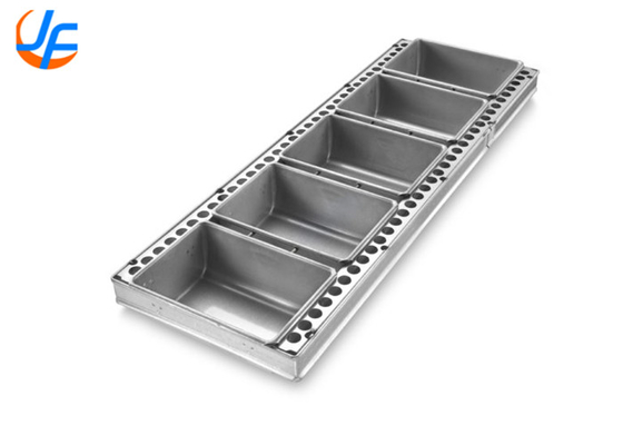 RK Bakeware China-Chicago Metallische 5-Streifen offene Top Pullman Brotpfanne