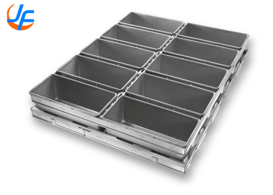 RK Bakeware China-Chicago Metallische 5-Streifen offene Top Pullman Brotpfanne