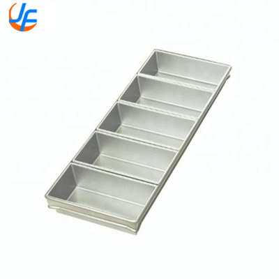 RK Bakeware China- 4 Strips Silicone Glasur Aluminium Brotpfanne/Pullman Pan Brotpfanne Set Brotform Kuchen Brotpfanne