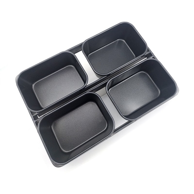 RK Bakeware China Foodservice NSF 600g Nonstick 4 Riemen Bauernhaus Weiß Sandwich Brotdose