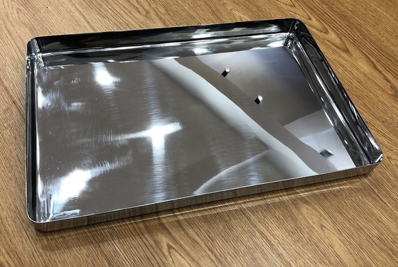 Rk Backwaren China-Tief gezogen 304 Edelstahl rechteckige Lebensmittel-Serving/Baking/Speicher-Tray
