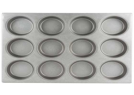 RK Bakeware China-Mackies Siliziumdioxidglasurierte Pecan Roll/Jumbo Muffin Pan