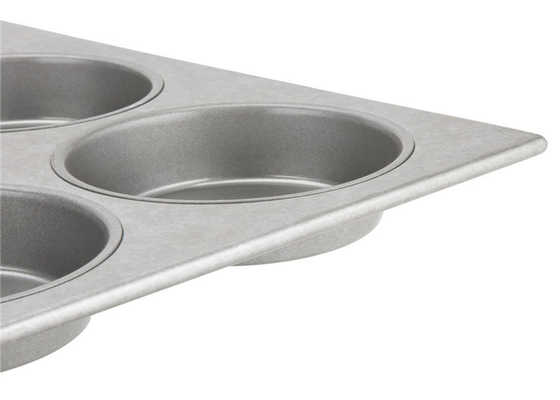RK Bakeware China-Mackies Siliziumdioxidglasurierte Pecan Roll/Jumbo Muffin Pan