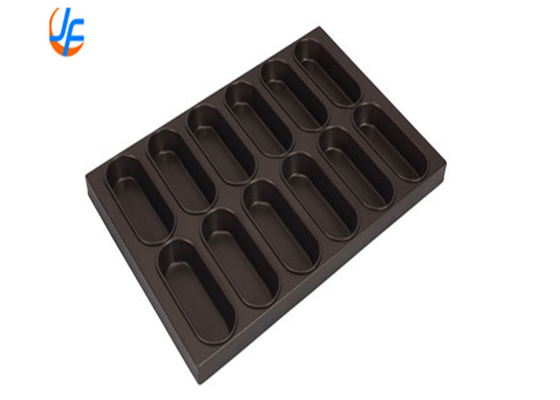 RK Bakeware China- Oval-Form Cupcake Muffin Tray für die industrielle Kuchenfabrik