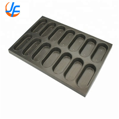 RK Bakeware China- Oval-Form Cupcake Muffin Tray für die industrielle Kuchenfabrik