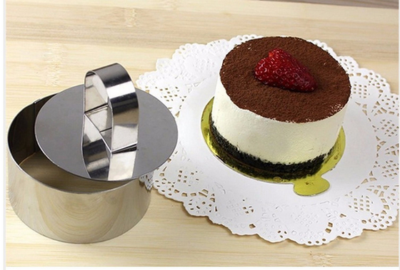 RK Bakeware China Foodservice NSF Edelstahl 8 Zoll Mousse Ring