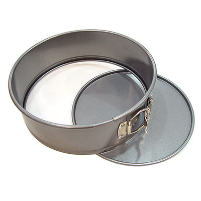 RK Bakeware China Foodservice NSF Tart Quiche Käse Kuchenpfanne / Springform Backpfanne mit silberner und schwarzer Farbe