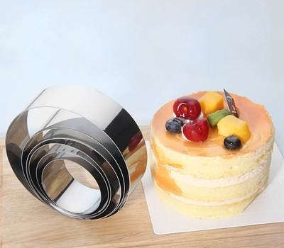 RK Bakeware China Foodservice NSF Verstellbare Kuchenform Kleine Backring Formformen Kuchenpfanne