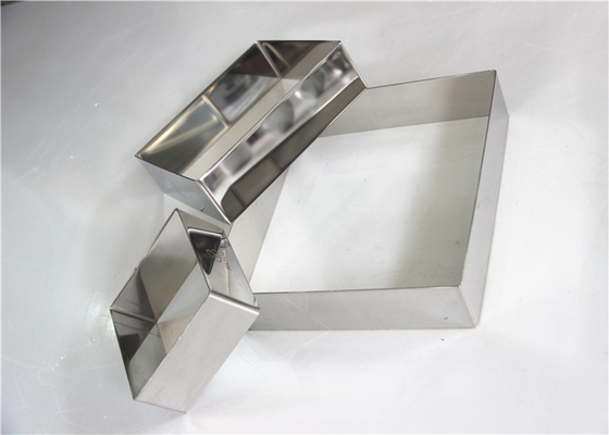 RK Bakeware China Foodservice NSF Custom Edelstahl Quadrat Mousse Kuchenring