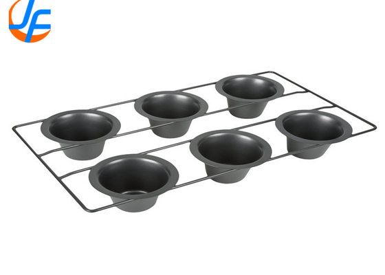 RK Bakeware China Foodservice NSF 6 Tassen Edelstahl