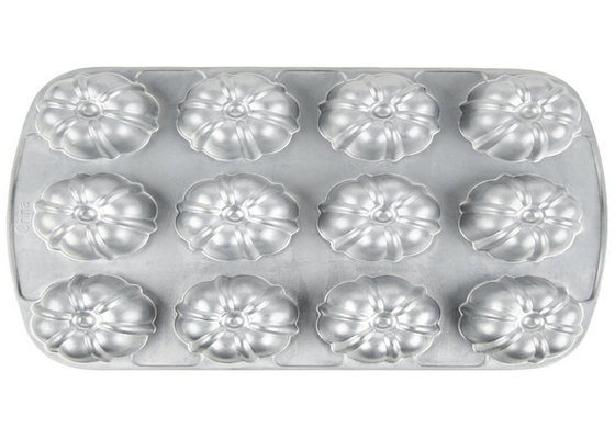 RK Bakeware China Foodservice NSF 12 Kompartiment Bundtlette Aluminium Muffin Kuchenpfanne Gewerbliche Qualität