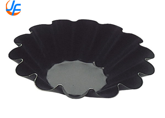 RK Bakeware China Foodservice NSF Telfon Nonstick Aluminiumkuchenform Mini Fluted Brioche Kuchenpanform