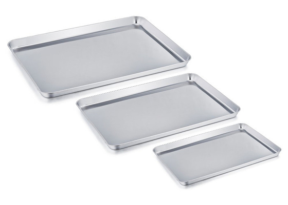 RK Bakeware China Foodservice NSF Rechteckige Edelstahl Backflasche Pizza Biscuit Brot Backflasche