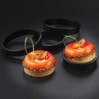 RK Bakeware China Foodservice NSF Runde Aluminiumkuchenform Kuchenpfannen Tartlet Ring