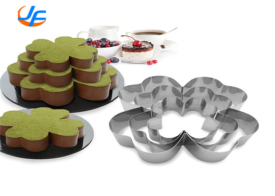 RK Bakeware China- Edelstahl Mousse Ring zum Herstellen von Mousse Kuchen