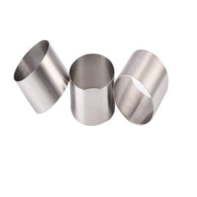 Mini Rund Aluminium-Alloy-Kostgebäckring, Mousse-Ring, Kuchenform