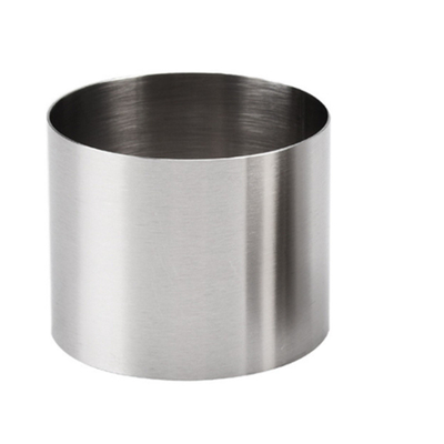 Mini Rund Aluminium-Alloy-Kostgebäckring, Mousse-Ring, Kuchenform