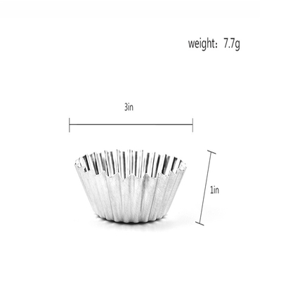 Alloy-Kuchen-Tart-Form Backwerkzeug Kuchen-Ei-Form