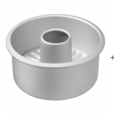 RK Bakeware China Foodservice NSF Aluminium Schornsteinform Kuchenpfanne Aluminium Engelkuchenpfanne