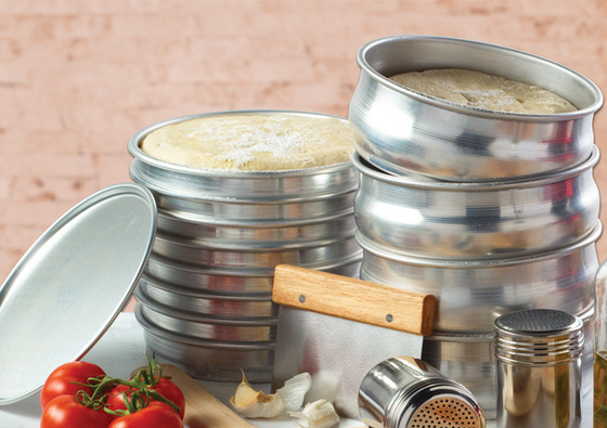 Rk Bakeware China Foodservice Runde Aluminium-Teig-Dehnpanne