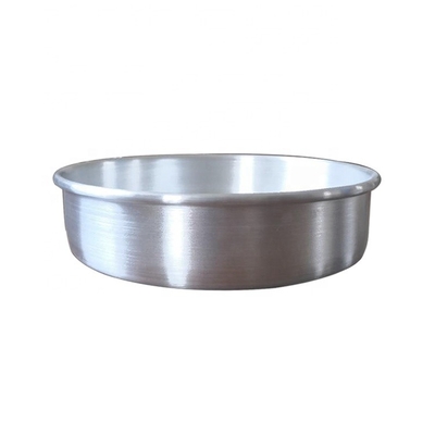 6 * 3 Zoll Aluminium runden festen Boden Springform Kuchenpfanne