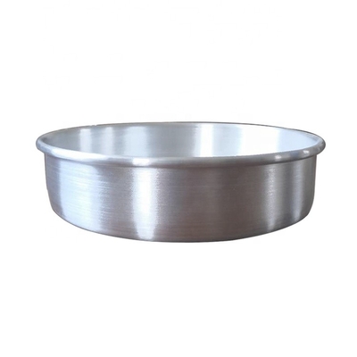 9 * 3 Zoll Aluminium rund feste Basis Kuchenplatte Kuchenwerkzeuge Käse Pfanne Kuchenpfanne