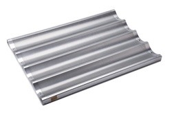 26 * 18 Zoll Aluminium nicht klebrige Baguette Pfanne Baguette Backtablett Bandetten für Baguette Aluminium Französisch Brotpfanne