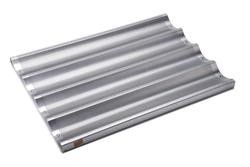 Handelsgewerbe 4/5/6 Backwaren Schlitten-Aluminium-perforiertes französisches Brot Metall Backpfanne Backgeräte Baguette Backtablett