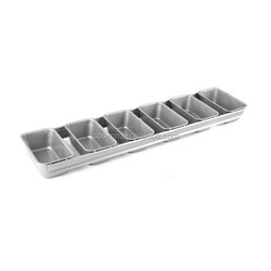 6 Schlitze Toastbox nicht klebrig Aluminium Stahl Backbrot Pfanne Backplatte Toastbox Brotformung Brot backen