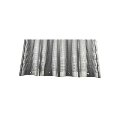 6 Schlitze Aluminium-Brot-Bäckpfanne Baguette Backtablett