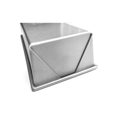 Nichtklebende 24,1X12,7X7,6CM Einfach Aluminium Stahl Backpan Backplatte Toastbox Brotformung Pullman Brotpfanne