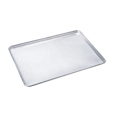 26&quot;*18&quot;*1&quot; Vollperforiertes Backbrot-Tray Burger oder Hamburger oder Hot Dog nicht klebende Brötchen Backpfanne Aluminium-Brotpfanne