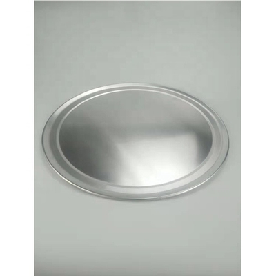 7 Zoll rundes Aluminium-Pizza-Pan-Pizza-Tray Backflasche