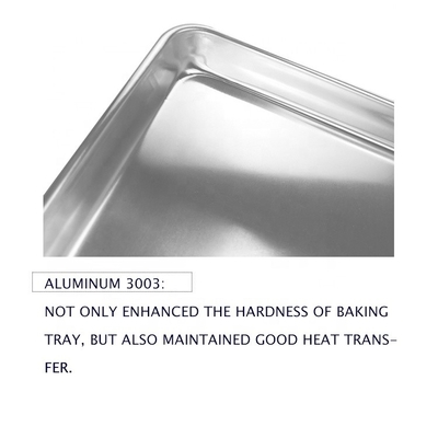 40x60cm Backfläche Metall Backfläche Draht-In-The-Rim-Blatt-Pfanne Aluminium-Träger Backfläche 1mm